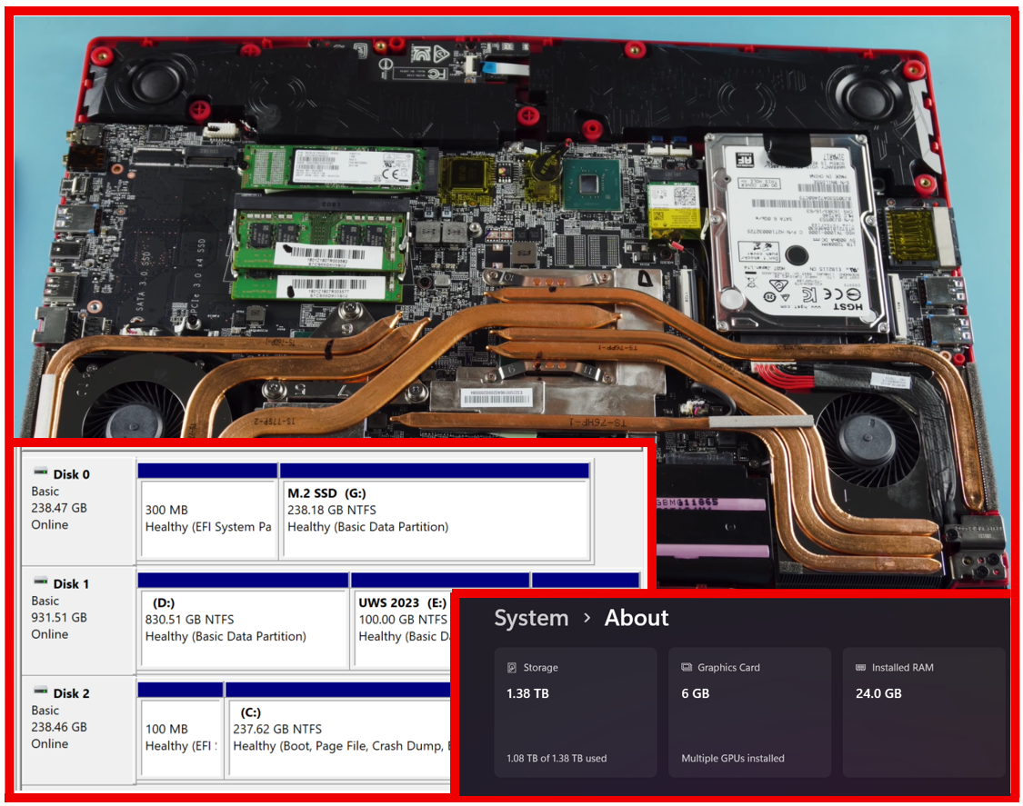 Repait laptop